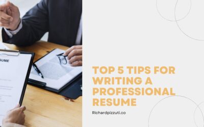 Top 5 Tips for Writing a Professional Resume